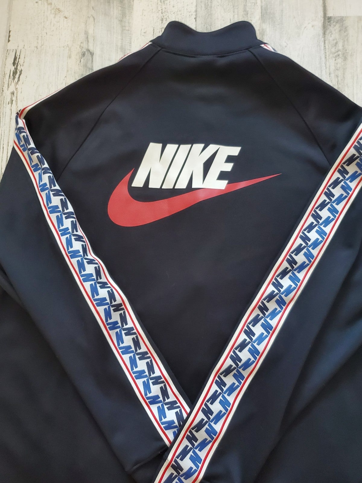 90’s Vintage Nike Big Swoosh Track Jacket with Embroidered