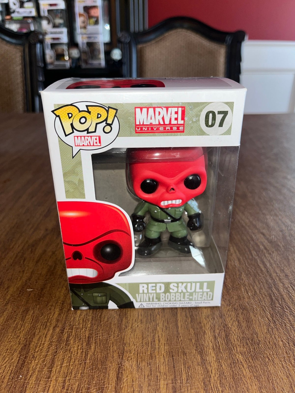 Red Skull Funko Pop Marvel Vaulted 07