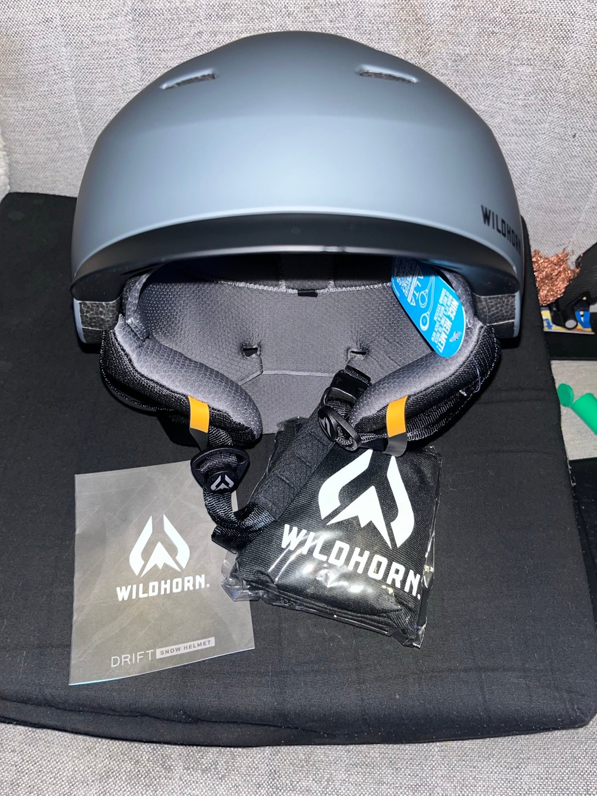 Wildhorn Drift Snow Helmet.
The helmet is a size Large, fitting a head circumfer