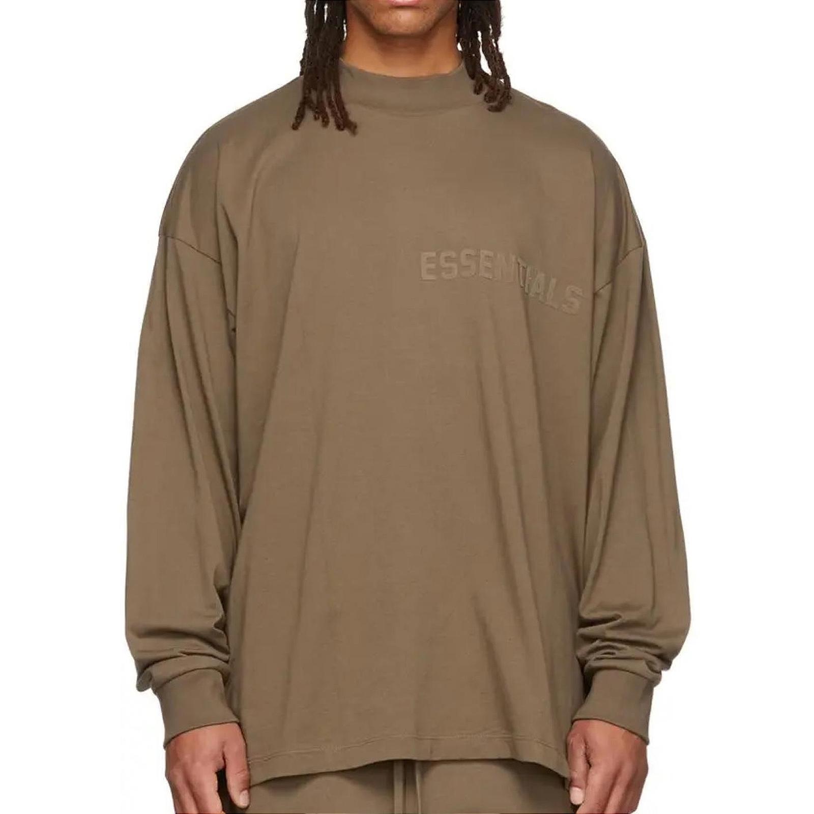 Fear of God Essentials LS Tee in Gold Heather – Oneness Boutique