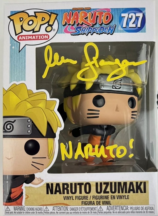 Maile Flanagan Autographed Signed Naruto Uzumaki Funko Pop BECKETT