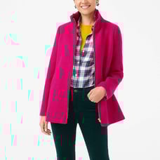 J.Crew Factory Village Pink Coat