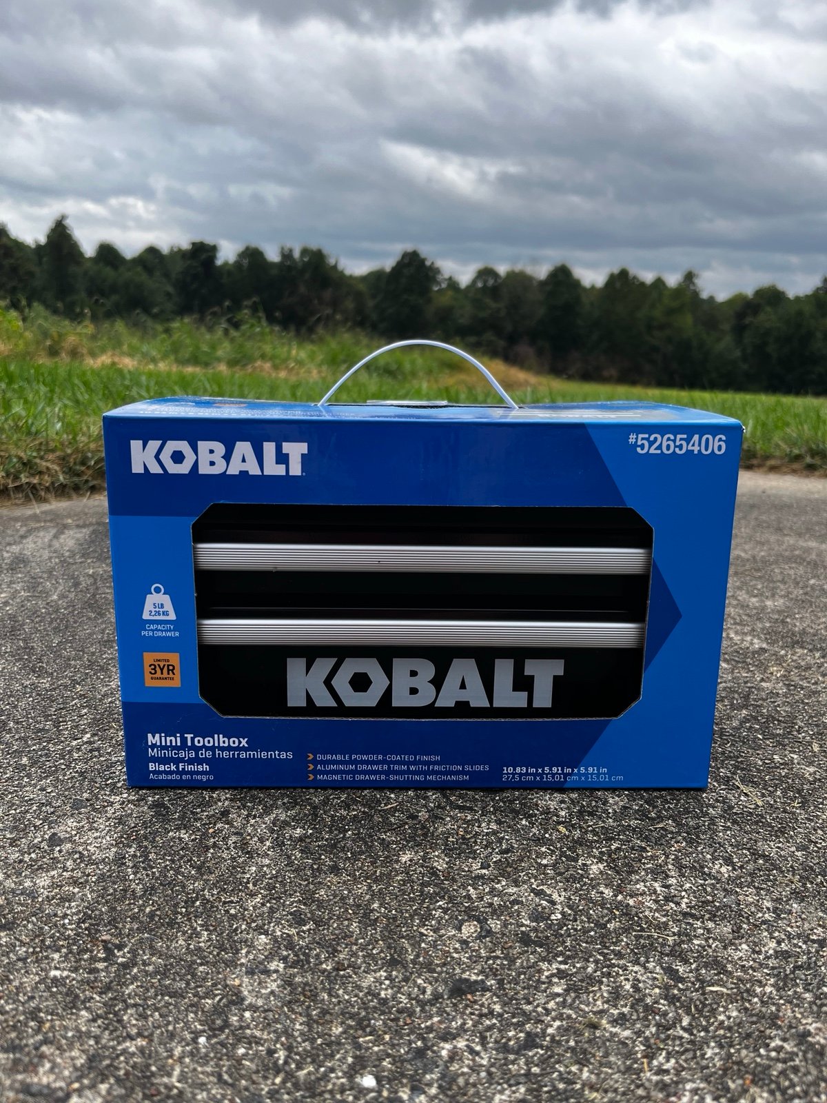 New! Kobalt Mini Toolbox in Black