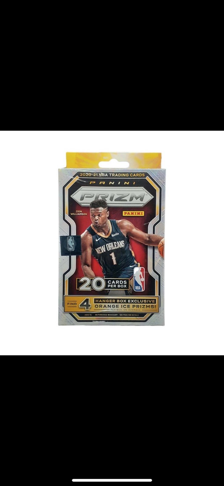 2020 Panini Prizm Basketball Hanger Box