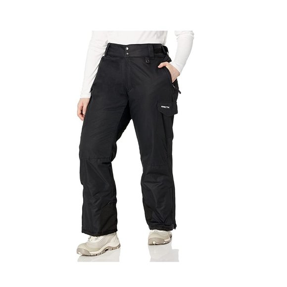 NWT ArctiX Women's Insulated Snowsport Cargo Pants Black Size M 75 7C058