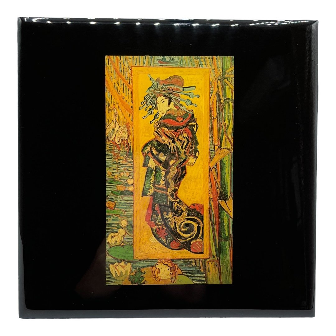 Handmade The Actor 1887 by Vincent Van Gogh Artwork Lacquer Tile Wall Home Decor