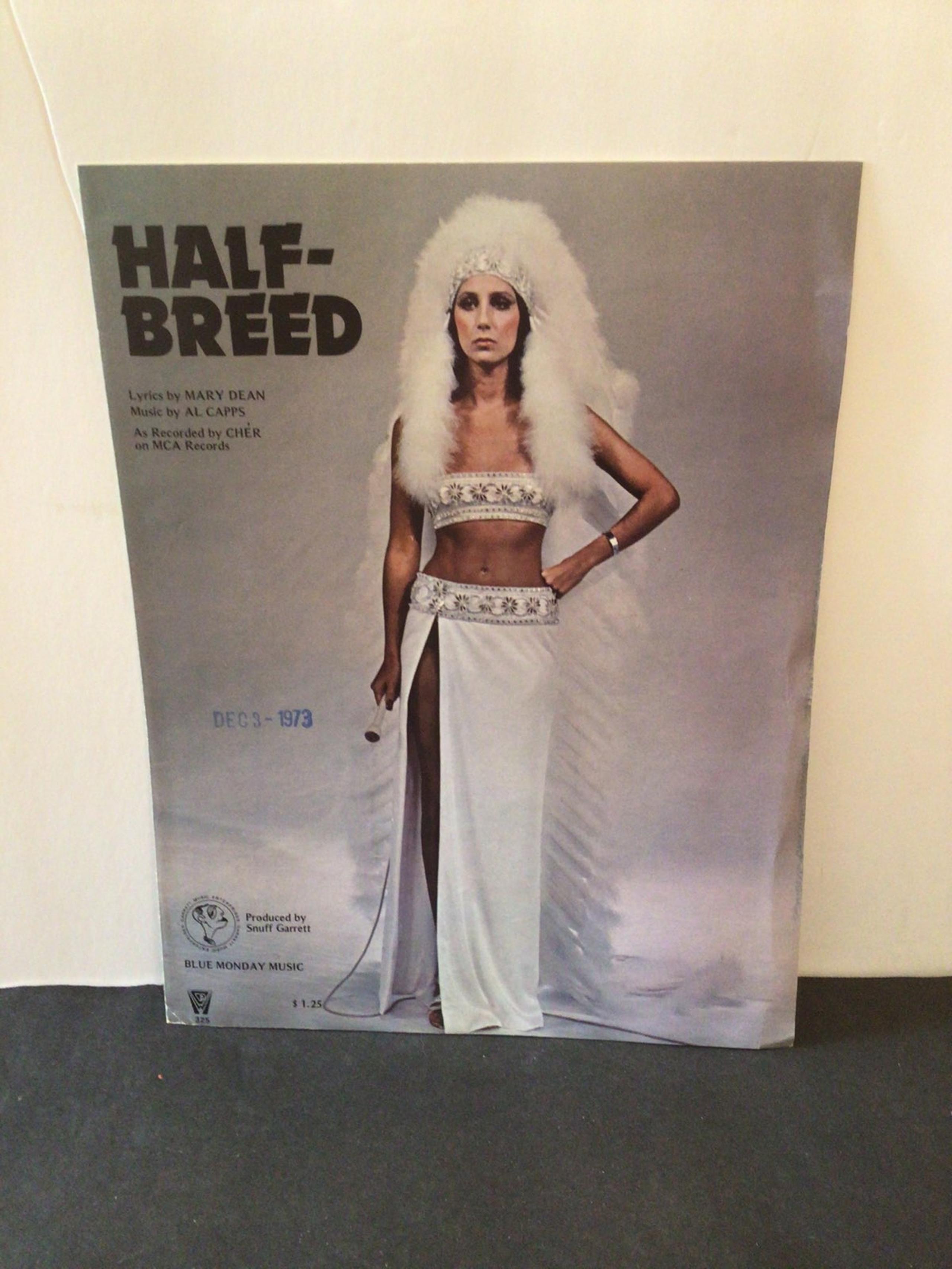 Vintage 1973 Cher Half Breed music - American Vintage