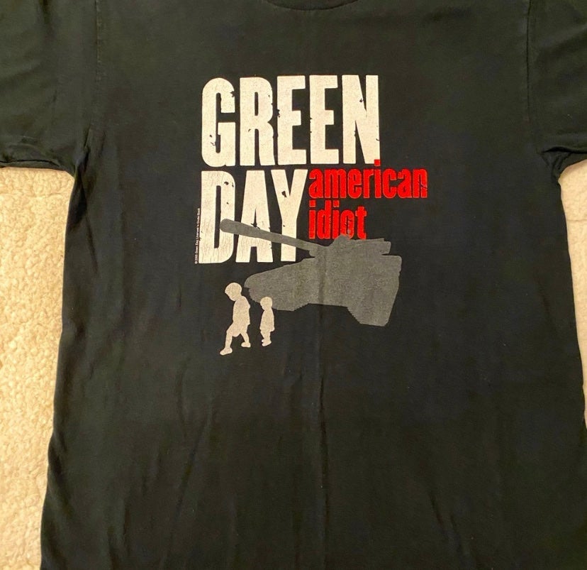 Vintage Green Day Band Shirt | Size M