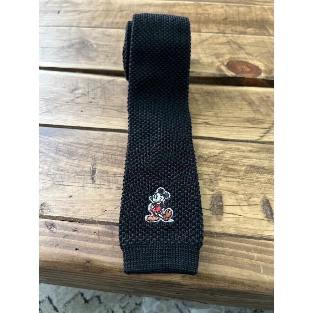 rare Vintage 1960's square edge Mickey Mouse Tie Novelty Disney