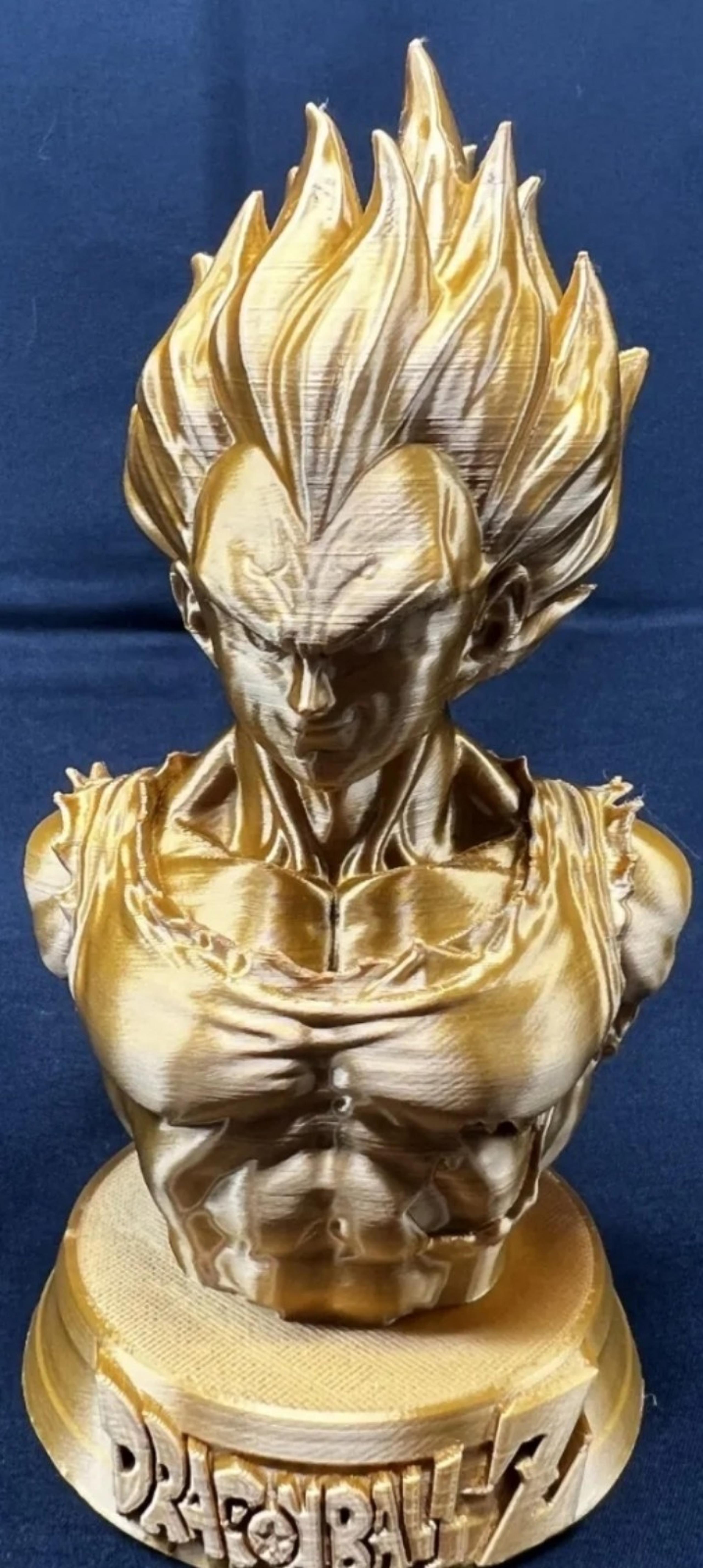 Dragon Ball Z - Majin Vegeta 3D Printed Figure - Multiple Colors Available!