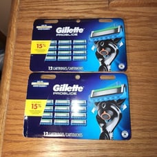 GILLETTE PROGLIDE CARTRIDGES, 2 X 12PACK (24)