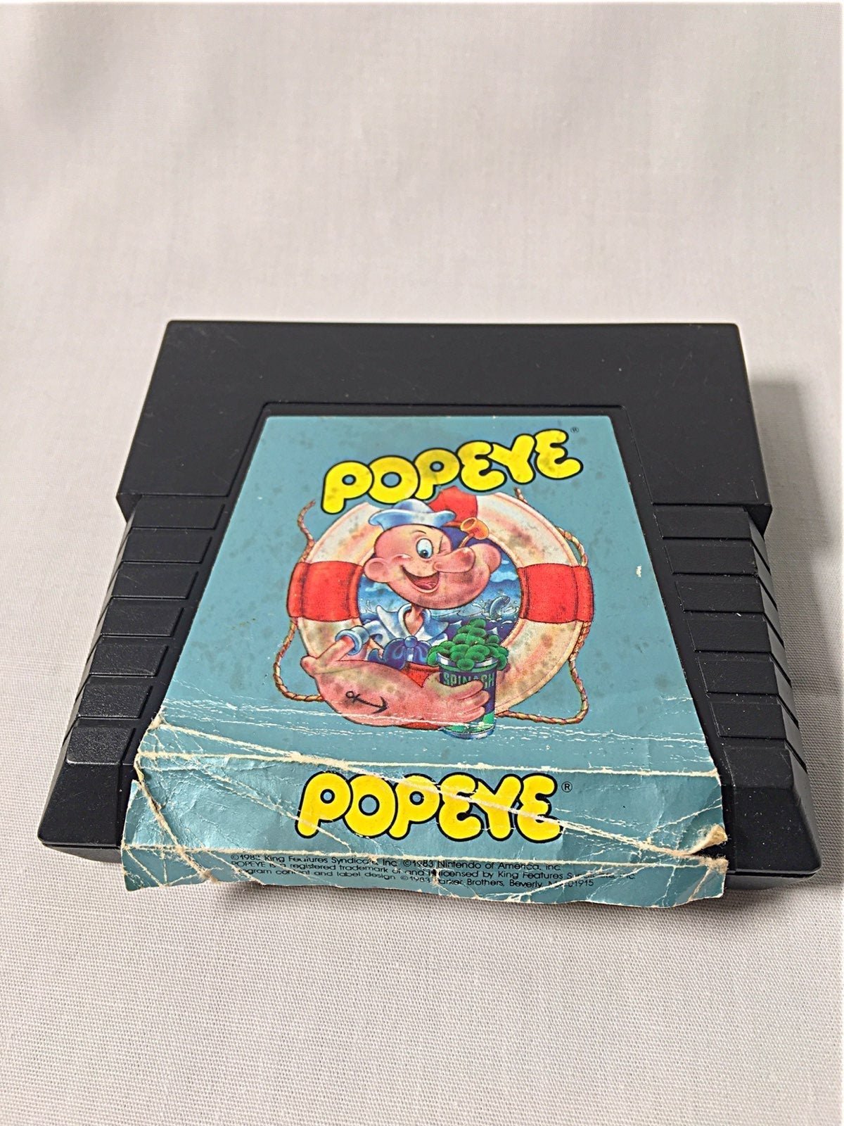 Atari 5200 Nintendo Popeye 1983