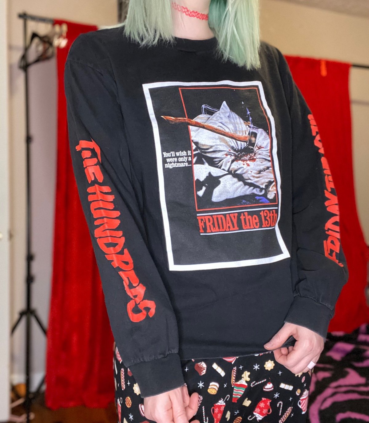 The hundreds Friday the 13th long sleeve T-shirt