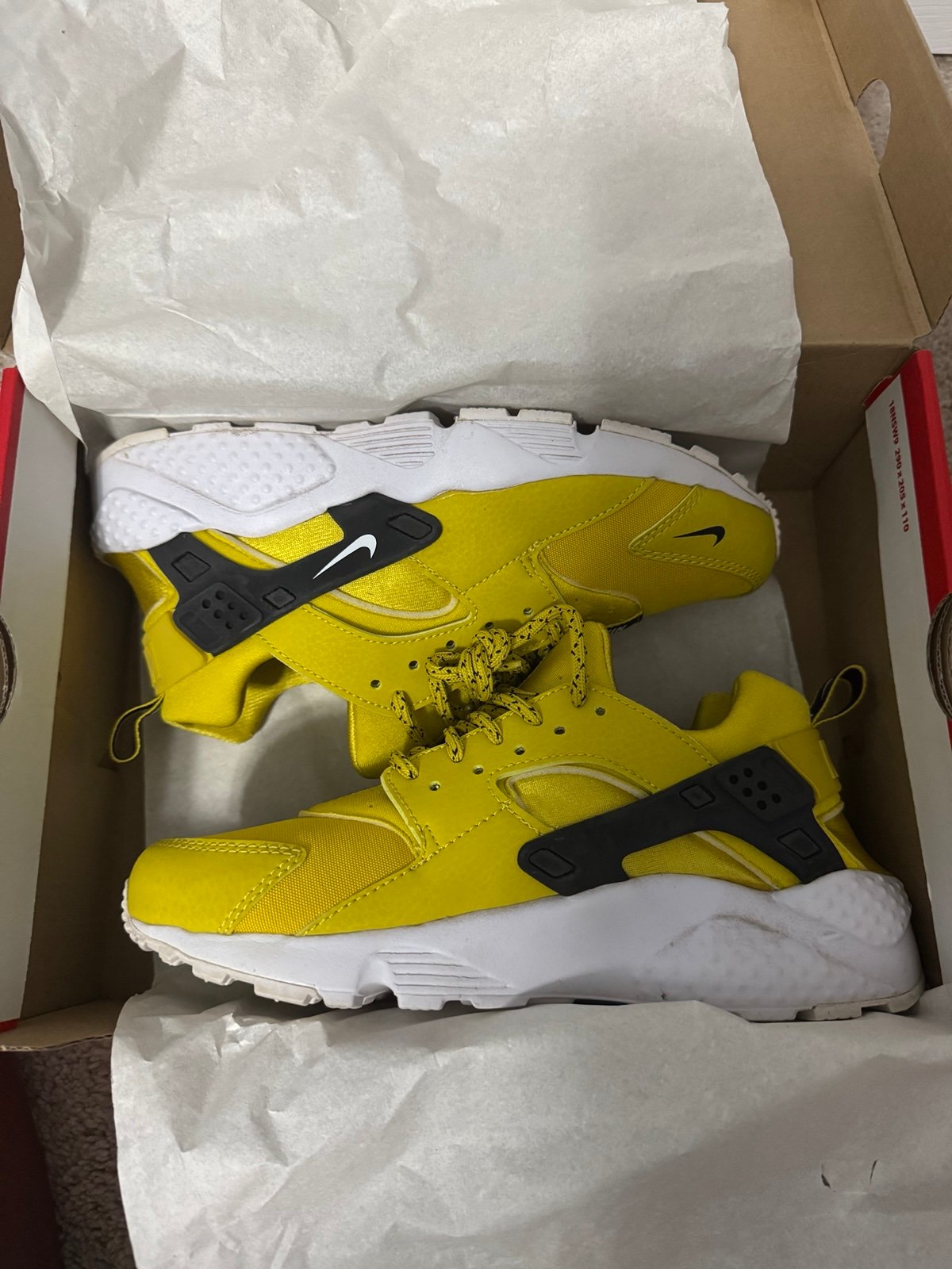 Huarache Run SE GS 'Bright Citron'