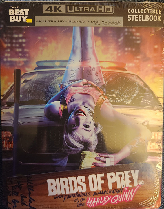 Birds Of Prey Best Buy Exclusive 4K Digital Brand New Sealed Steelbook