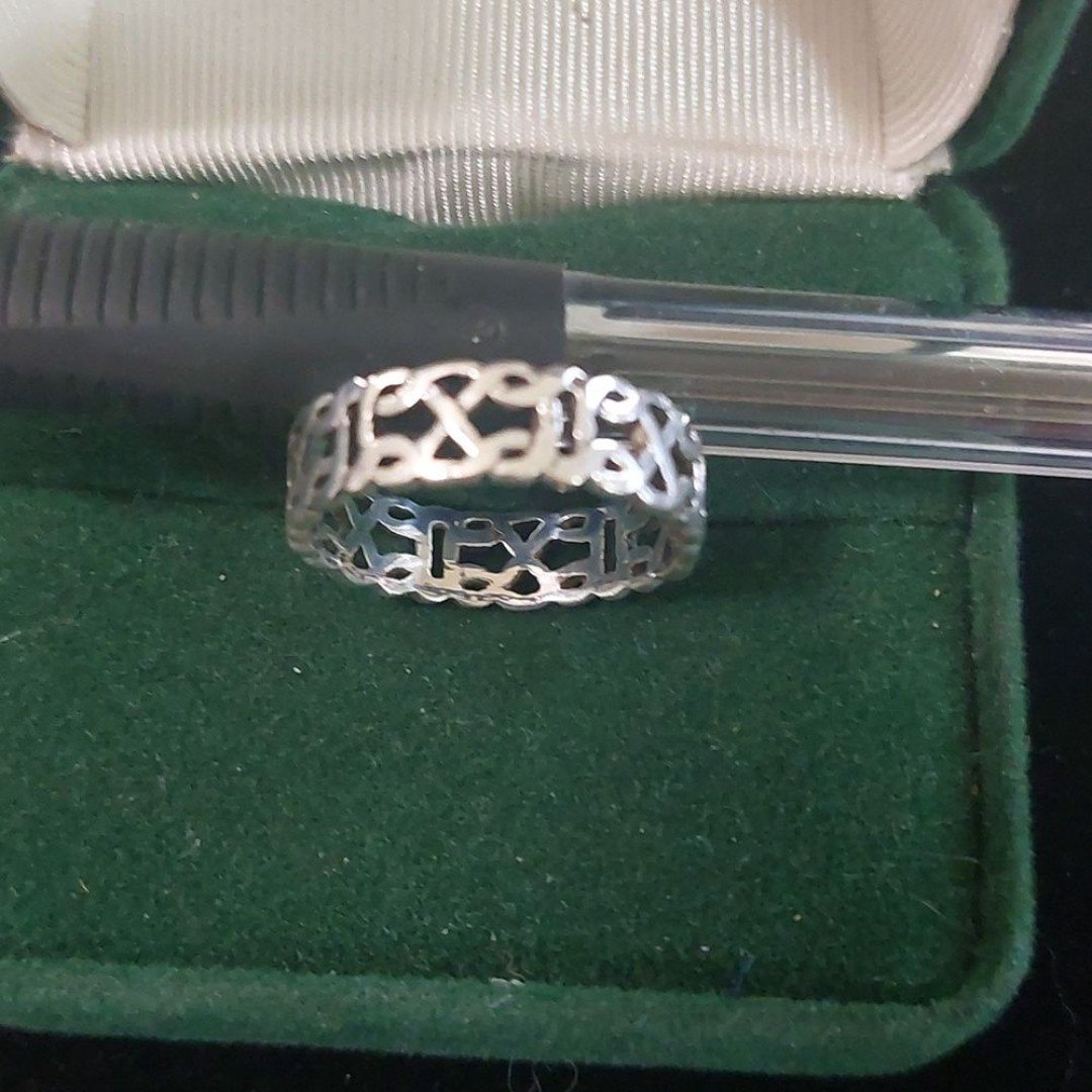 Sterling Silver Men's Band Ring 7,9,10 5mm