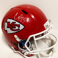 Clyde Edwards-Helaire Autographed Signed Kansas City Chiefs Authentic Full Size