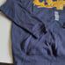 West Virginia Mountaineers Mens XL Navy Hoodie Blue Yellow Sweatshirt Hooded