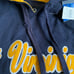 West Virginia Mountaineers Mens XL Navy Hoodie Blue Yellow Sweatshirt Hooded