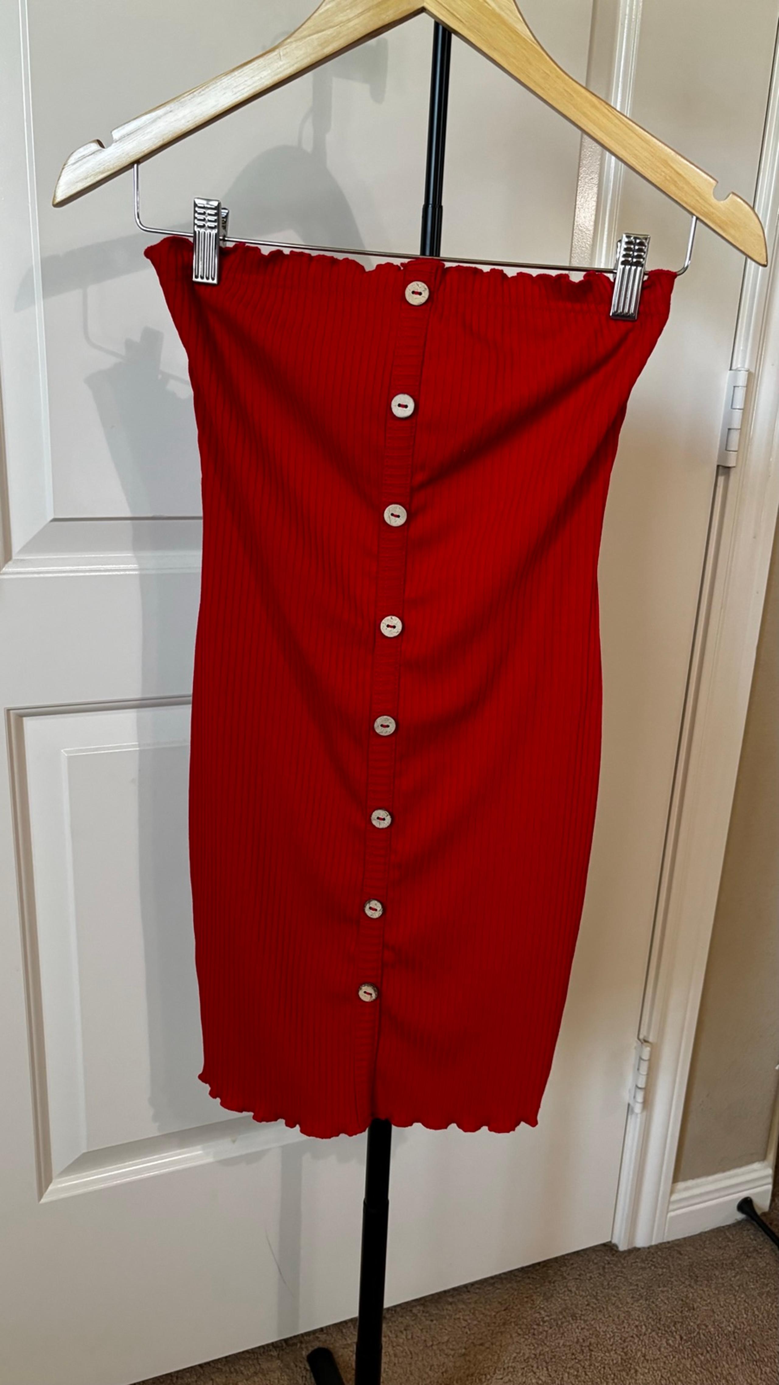 Red dress