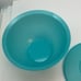 Tupperware Set 4 Bowl & Jug (4) Tumbler Turquoise Color