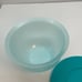 Tupperware Set 4 Bowl & Jug (4) Tumbler Turquoise Color