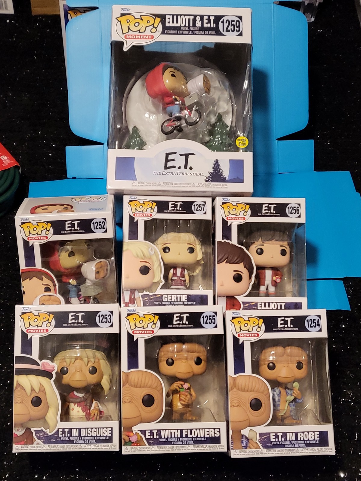 E.T COMPLETE FUNKO POP SET
