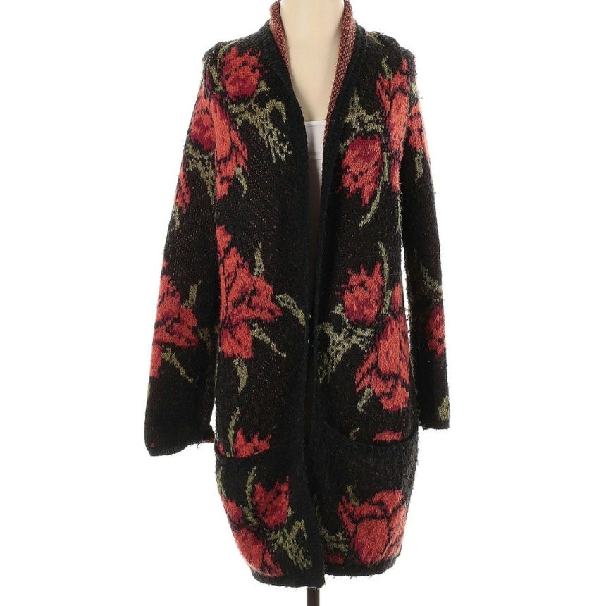 Free People Flower Power Cardigan Sweater
