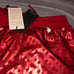 Hugo Boss Swim Shorts Mens Red Swimwear Mesh Lining Trunks Logo