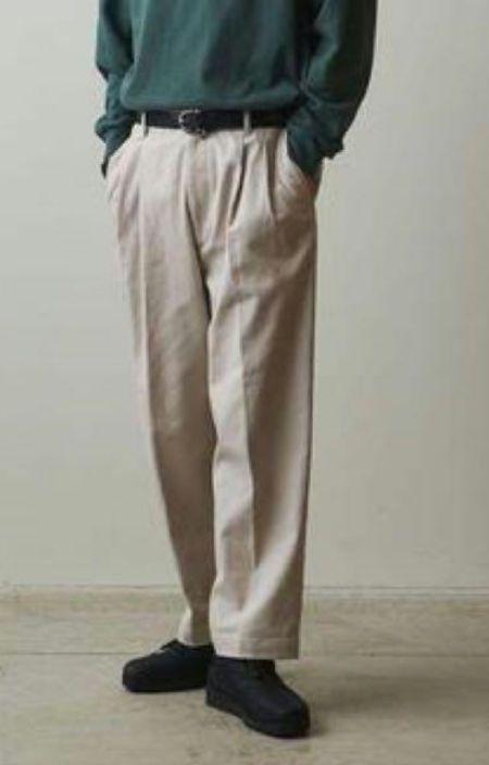 【感謝価格】 CTN2 BRSH Arrows United PLEATED PANTS SLACK パンツ