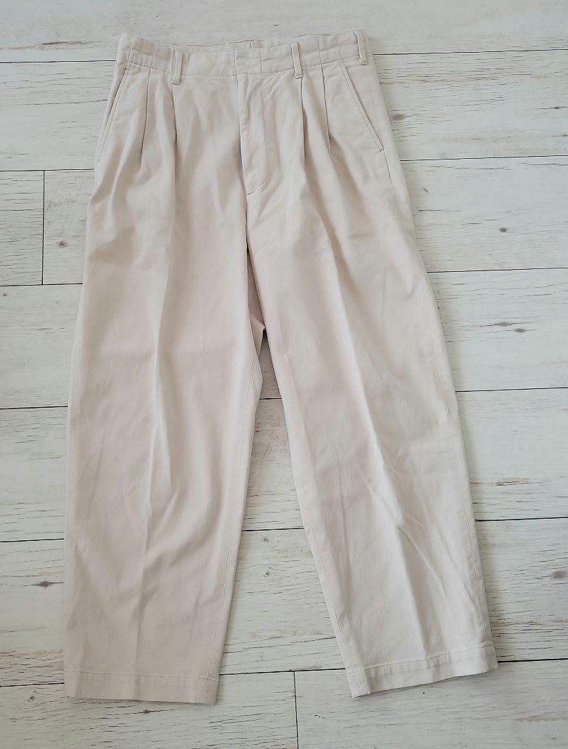 【国内正規品】 United Arrows BRSH CTN2 PLEATED SLACK PANTS パンツ