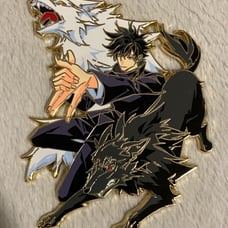 Megumi and Dogs Enamel pin (remake version)