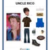 NAPOLEON DYNAMITE SIGNED JON HEDER GRIES UNCLE RICO MOVIE POSTER 8x10 PHOTO MTV