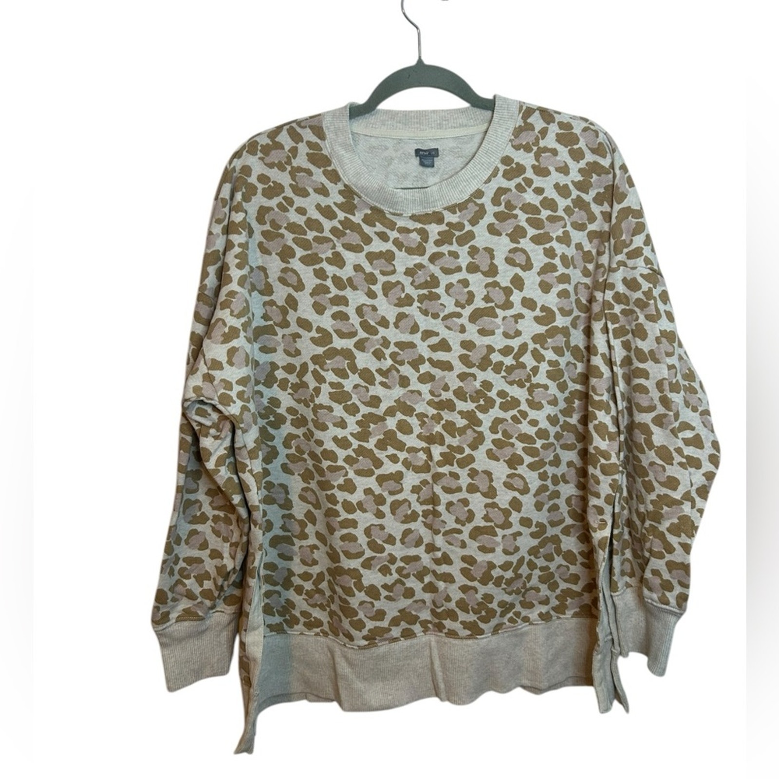 Aerie Animal Print Oversized Sweatshirt