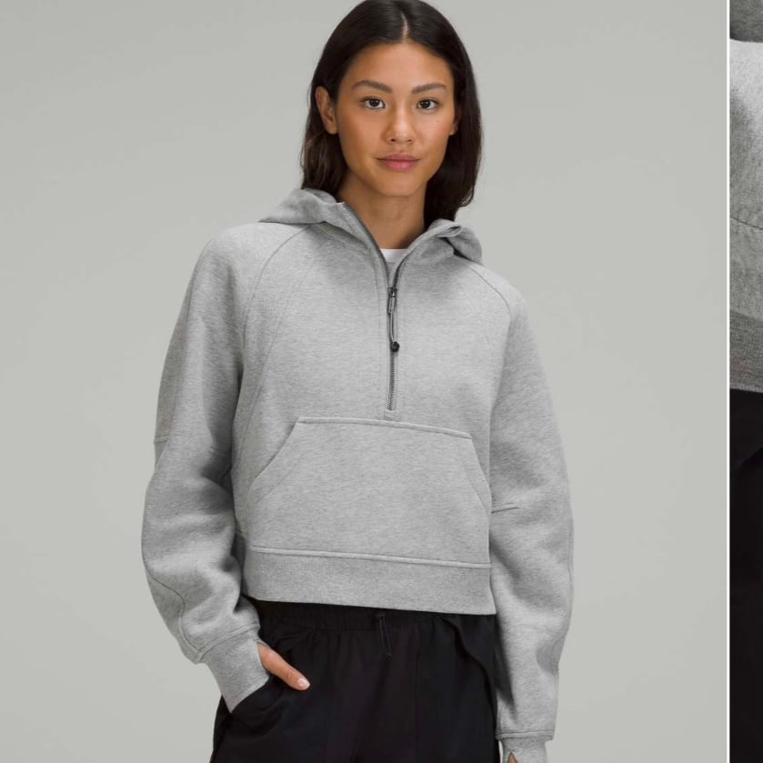 Lululemon Scuba Oversized half zip
