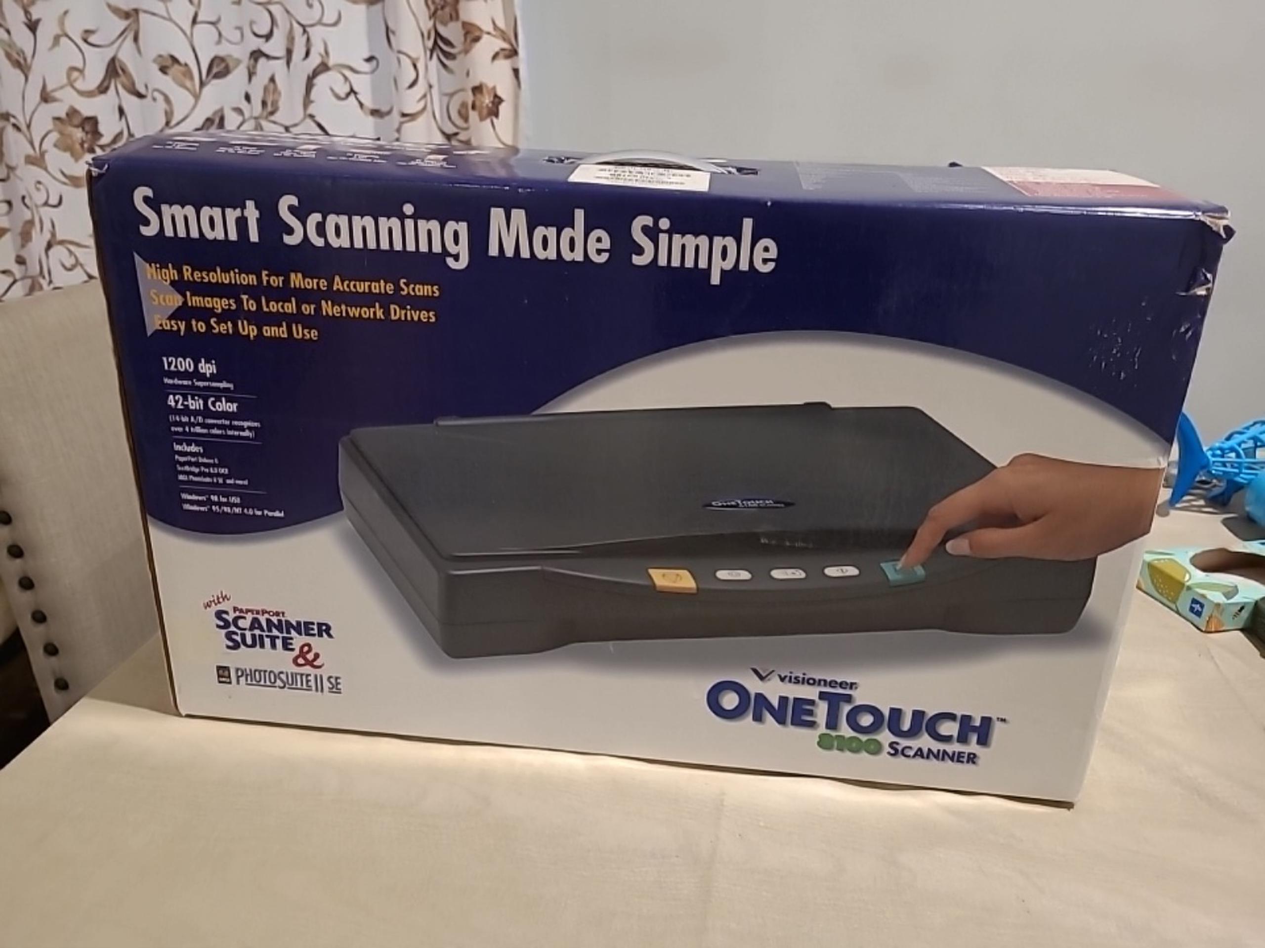 Visioneer OneTouch 8100 Flatbed Scanner