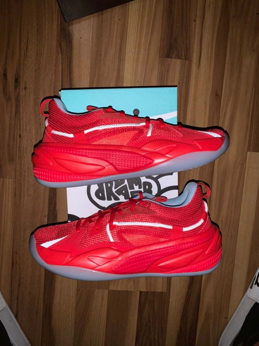 Puma J Cole RS Dreamer Jr Blood Sweat Tears Kids Shoes Size 7C