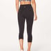 Lululemon In Movement Crop *Everlux 19 Black