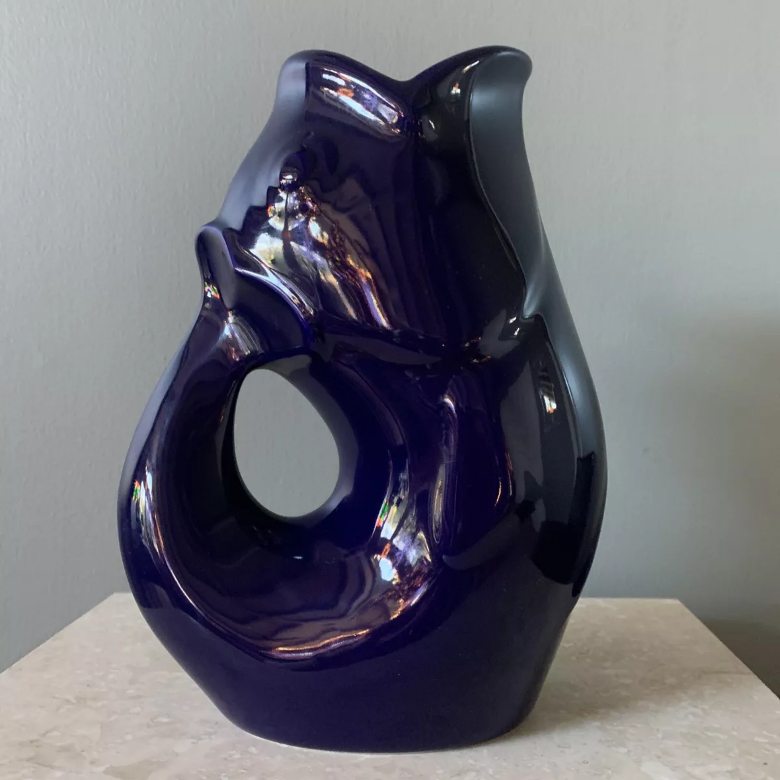 Authentic GurglePot™ by Matt Ellison 2006 COLBALT BLUE