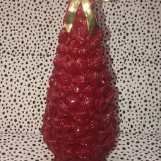 ❤️ red bow tree with gold bow topper