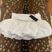 generation kiss white bubble mini skirt