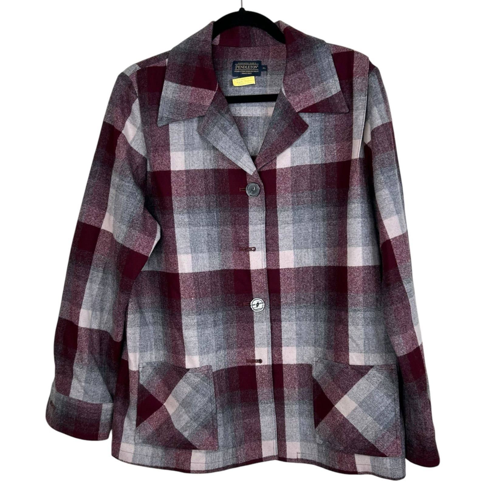 Pendleton Women’s Wool Plaid Shacket