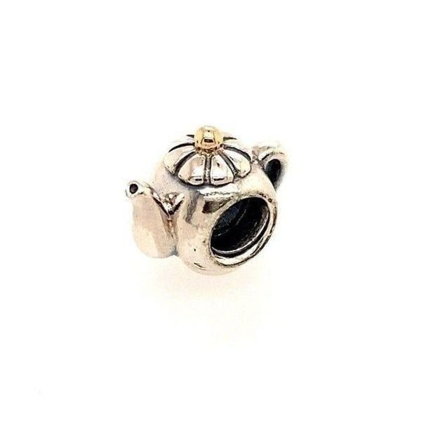 Pandora Two-Tone Teapot Charm