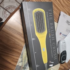 Drybar brush crush heated straightening brush