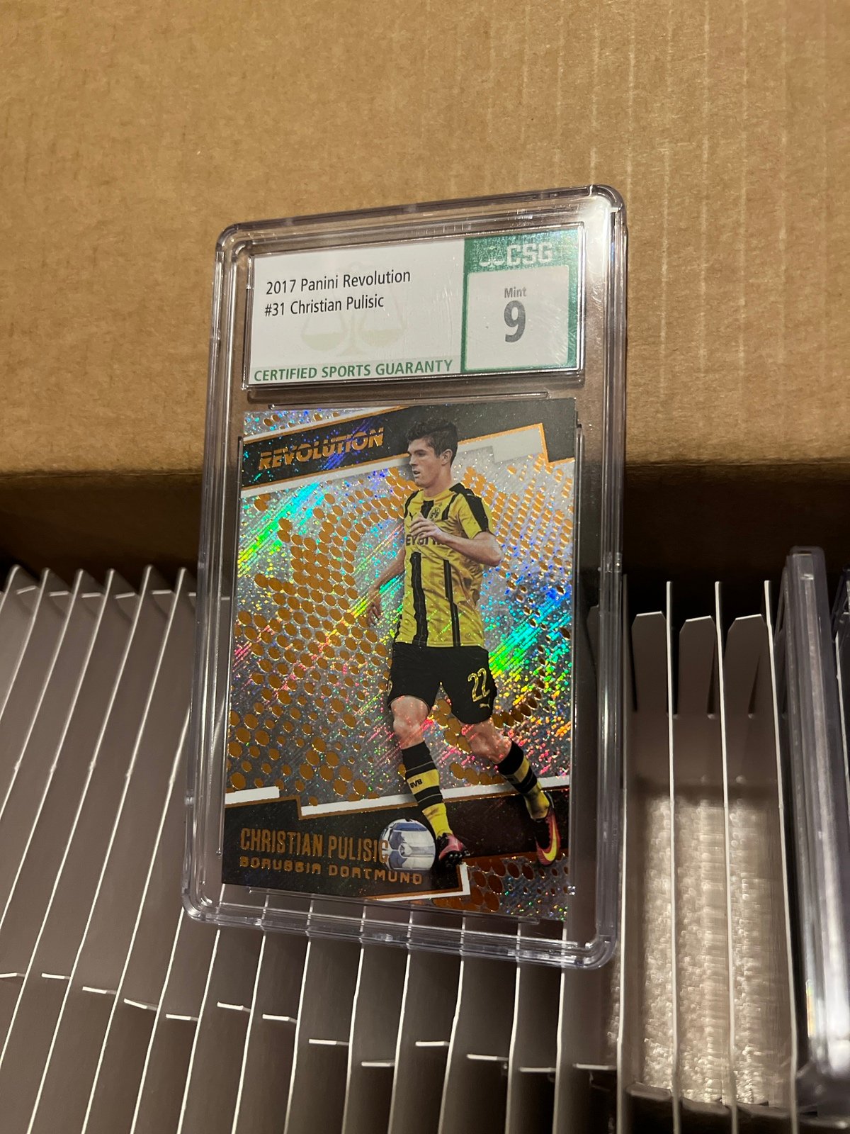 Christian Pulisic Rookie CSG 9