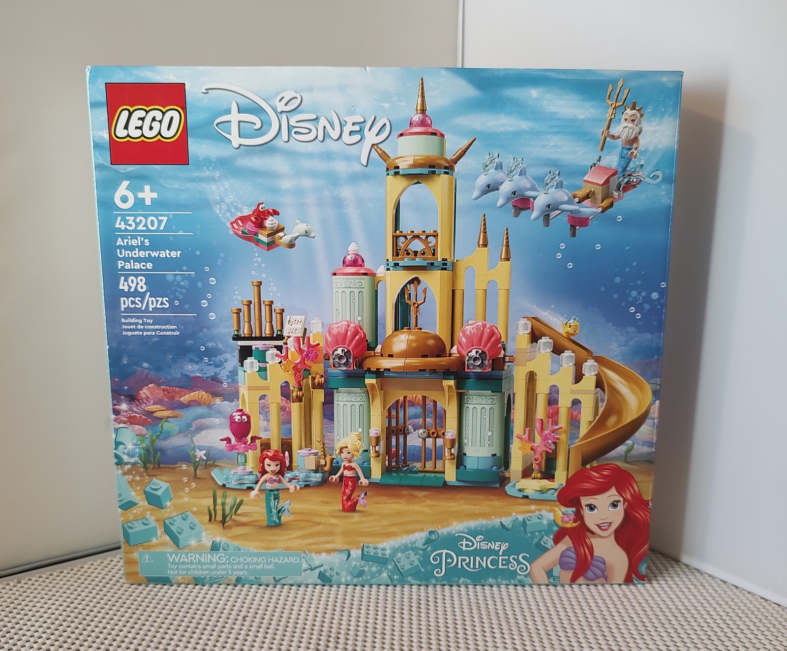 Lego Disney 43207 Ariel's Underwater Palace