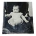 Antique Daguerreotype Photo Baby Portrait Child Baby Girl in Dress Picture