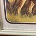 Pair of Vintage Lithographs Lion and Tiger Arthur A Kaplan Co Plate 11 and 12