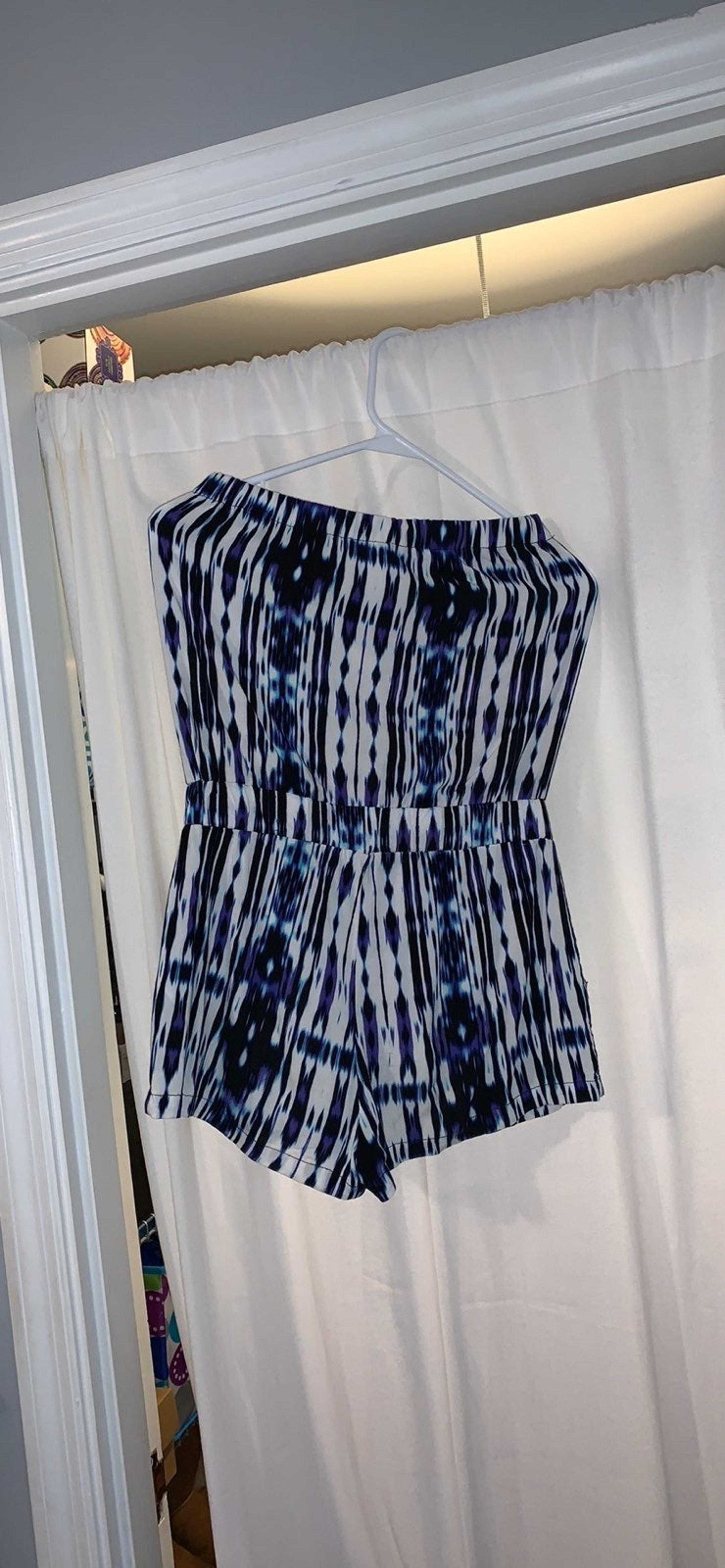 Strapless Romper