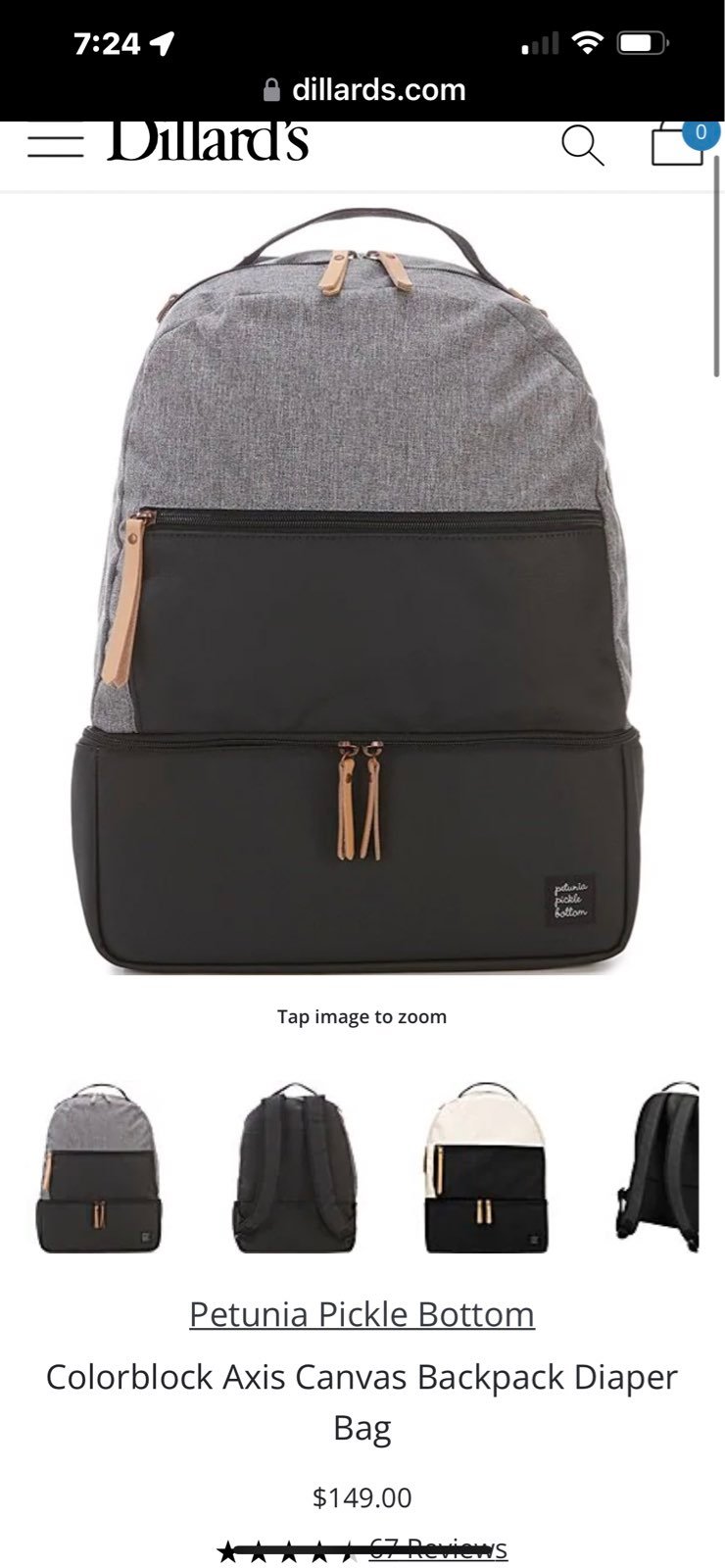 Petunia Pickle Bottom Axis Diaper Bag